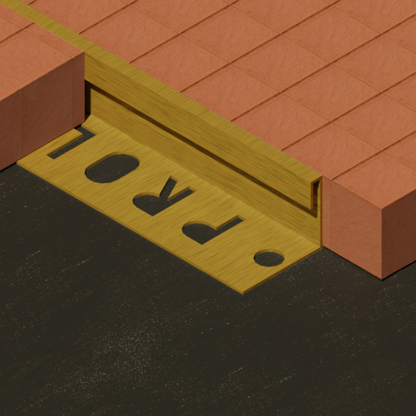 Bagheta dreapta muchii exterioare din inox  A=12mm, finisaj inox auriu periat