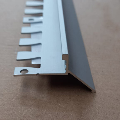 Profil picurator flexibil pentru terasa, din aluminiu eloxat, A=10mm, L=2,5m