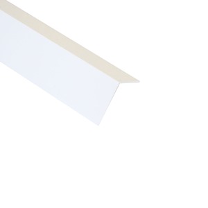 Cornier lat PVC, 40x40 mm, alb