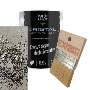 Lac sigilant Magic Efect Cristal STRALUCIRE crom (argintiu mare)
