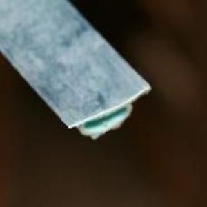 Etansator blat mini, 12x12 mm, PVC, 2,5 m, albastru mediteranean