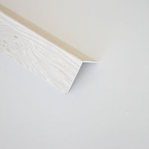 Cornier PVC, 30x30 mm, 2,7 m, artar alb