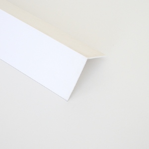 Cornier lat PVC, 50x50 mm, alb