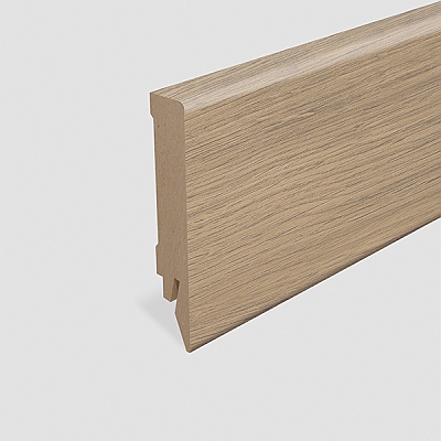 Plinta MDF Egger cubica 80x14 mm, 2,4 m, pentru parchet EL1089
