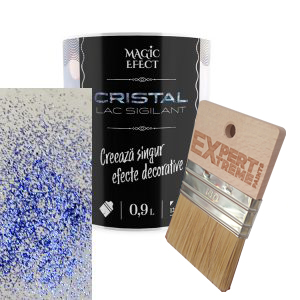 Lac sigilant Magic Efect Cristal stralucire albastru