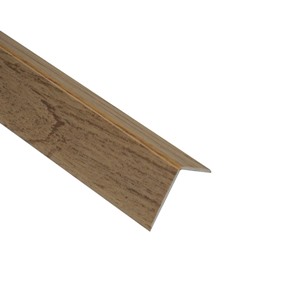 Cornier flexibil PVC, 25x25 mm, 2,75 m, stejar
