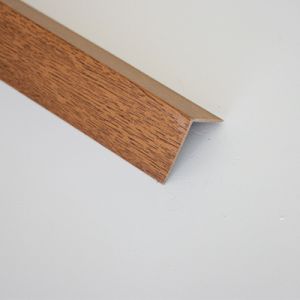 Cornier PVC, 30x30 mm, 2,7 m, stejar inchis