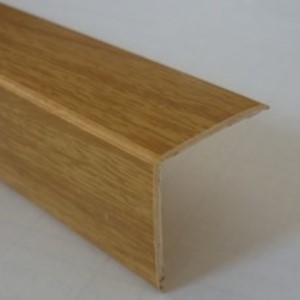Cornier flexibil PVC, 30x30 mm, 2,75 m,  stejar deschis