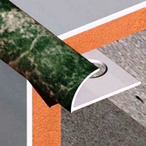 Coltar faianta economic, colt exterior, 10 mm, PVC, 2.7 m, verde granit