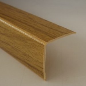 Cornier flexibil PVC, 30x30 mm, 2,75 m, stejar